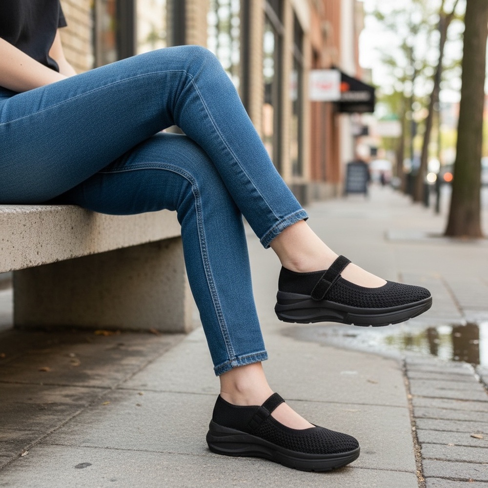 WHITE MOUNTAIN FOOTBEDS Women's Fearless Clog | Black | Size  **See Measurements